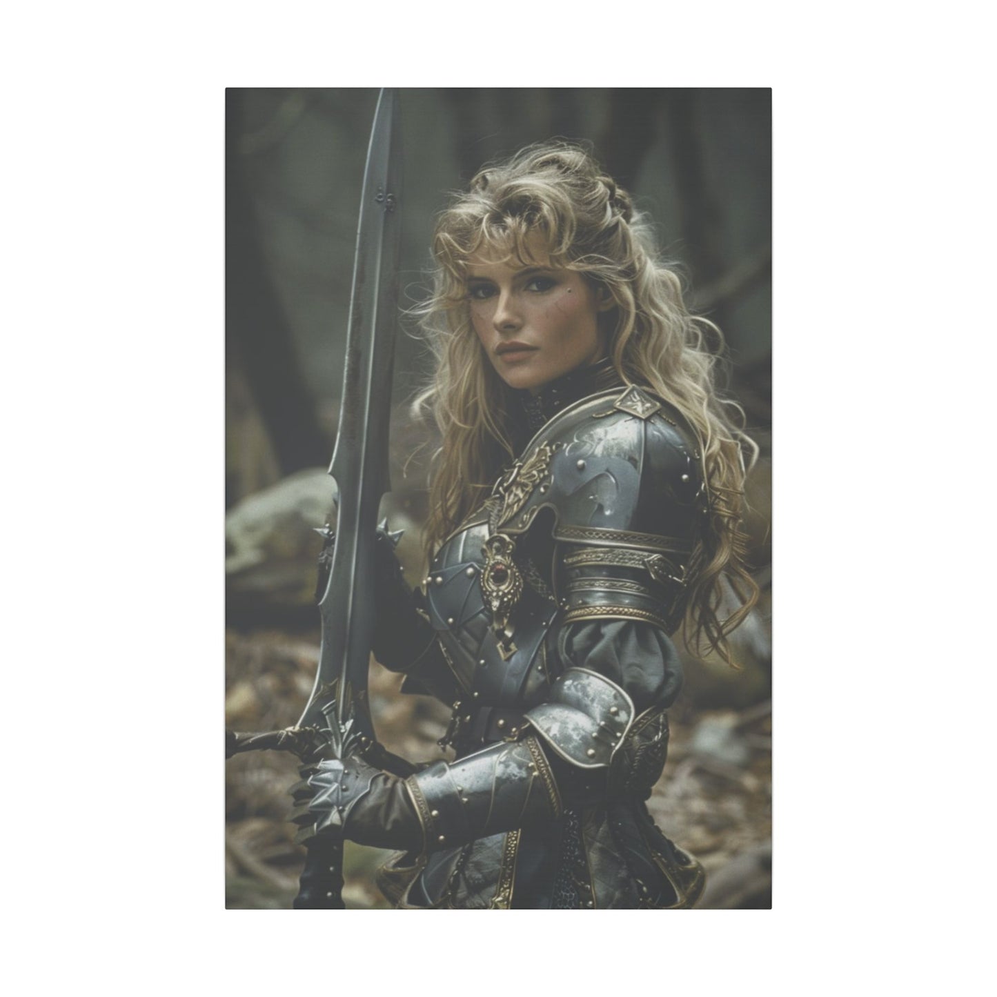 Vild kriger | Brugerdefineret portræt med dine fotos