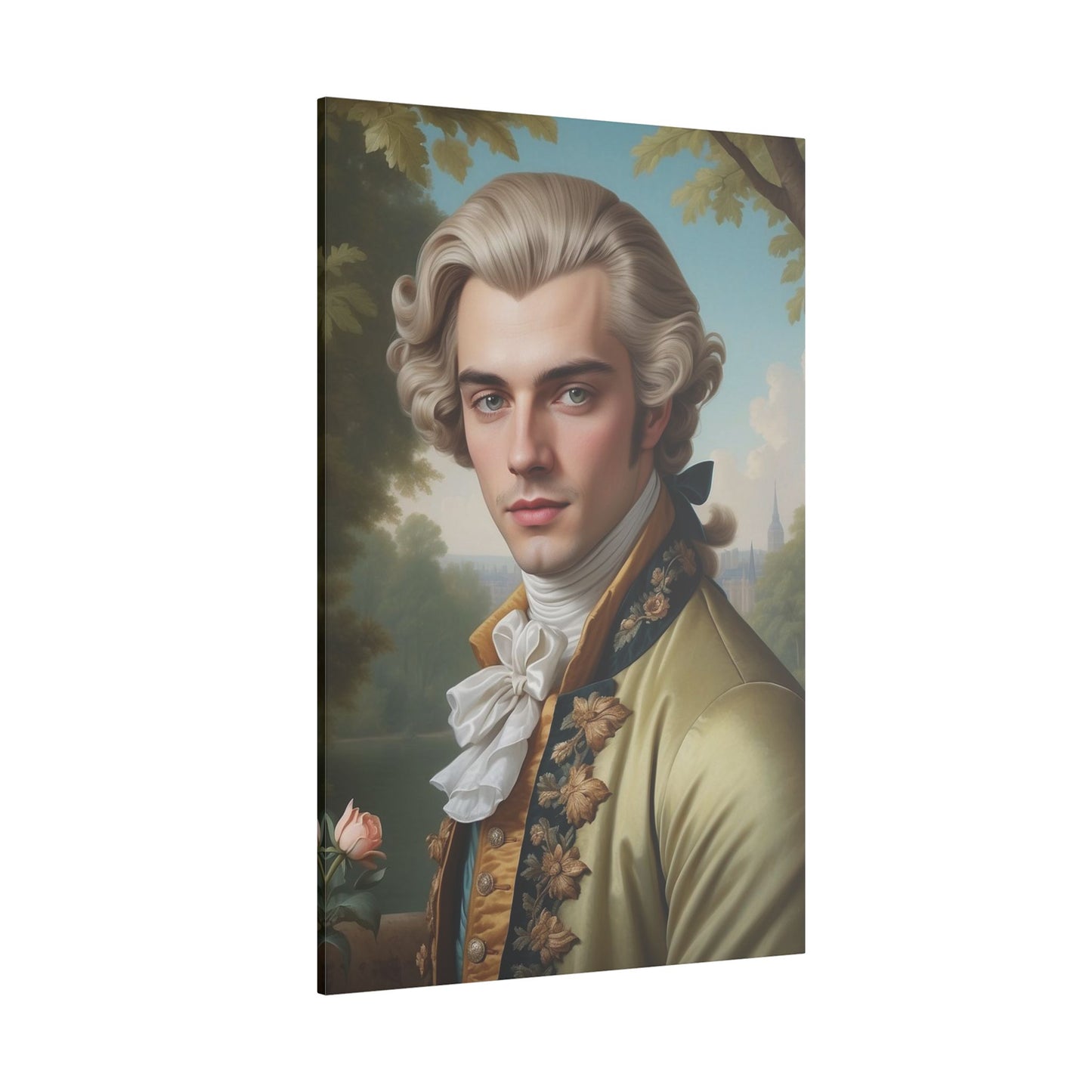 The Elegant Gentleman | Custom Portrait with Your Photos