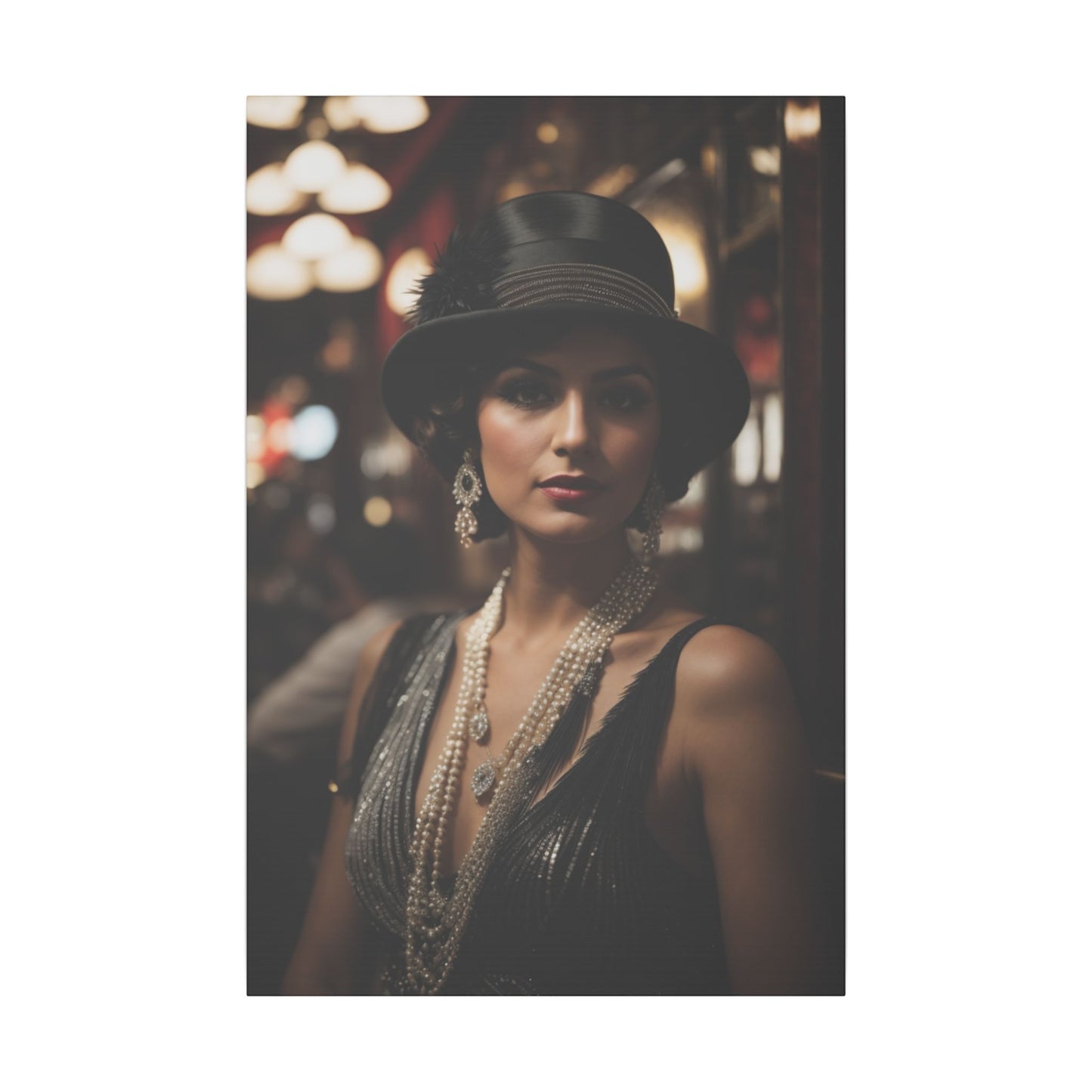 The Gatsby Lady | Custom Portrait with Your Photos