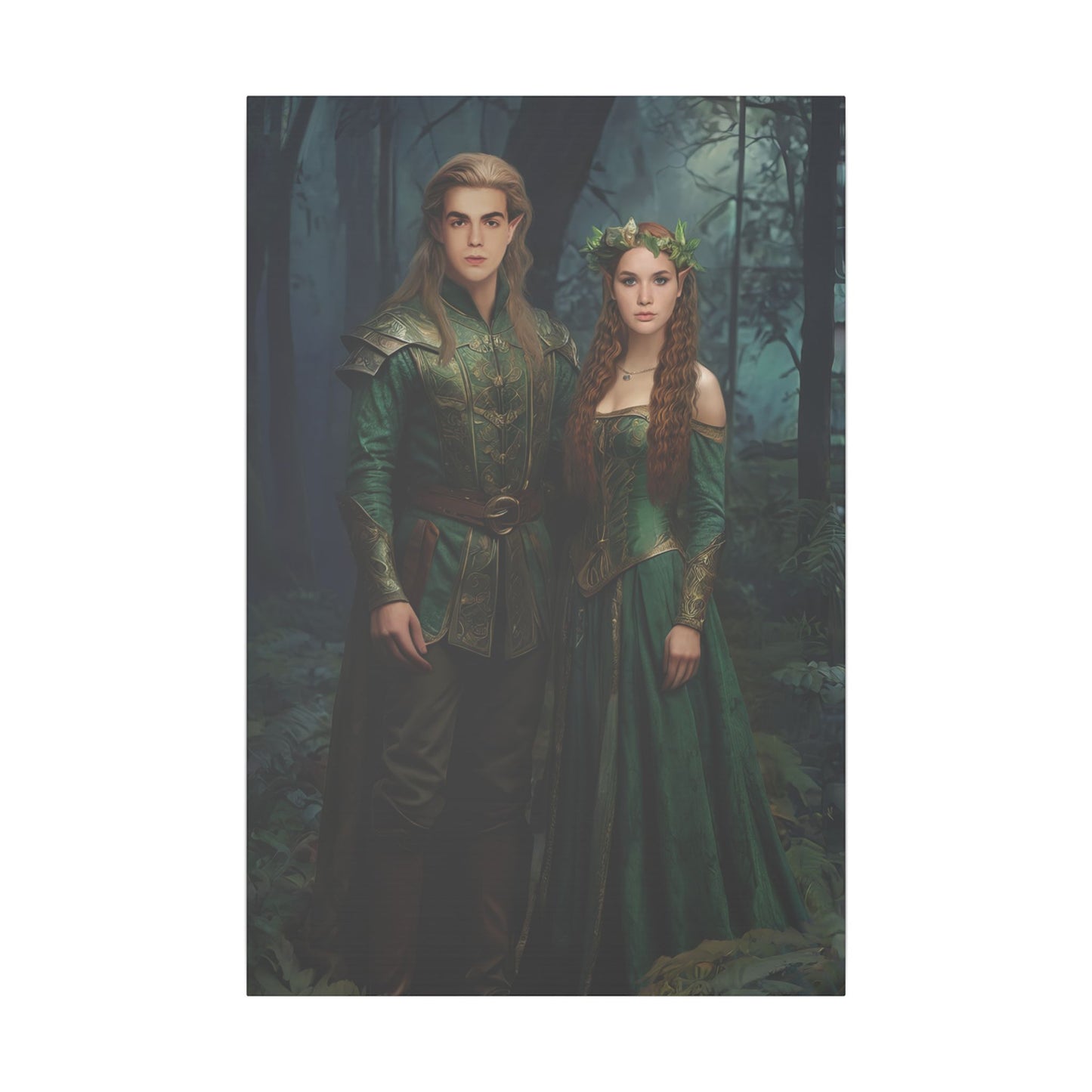 Elven Elegance | Custom Portrait with Your Photos