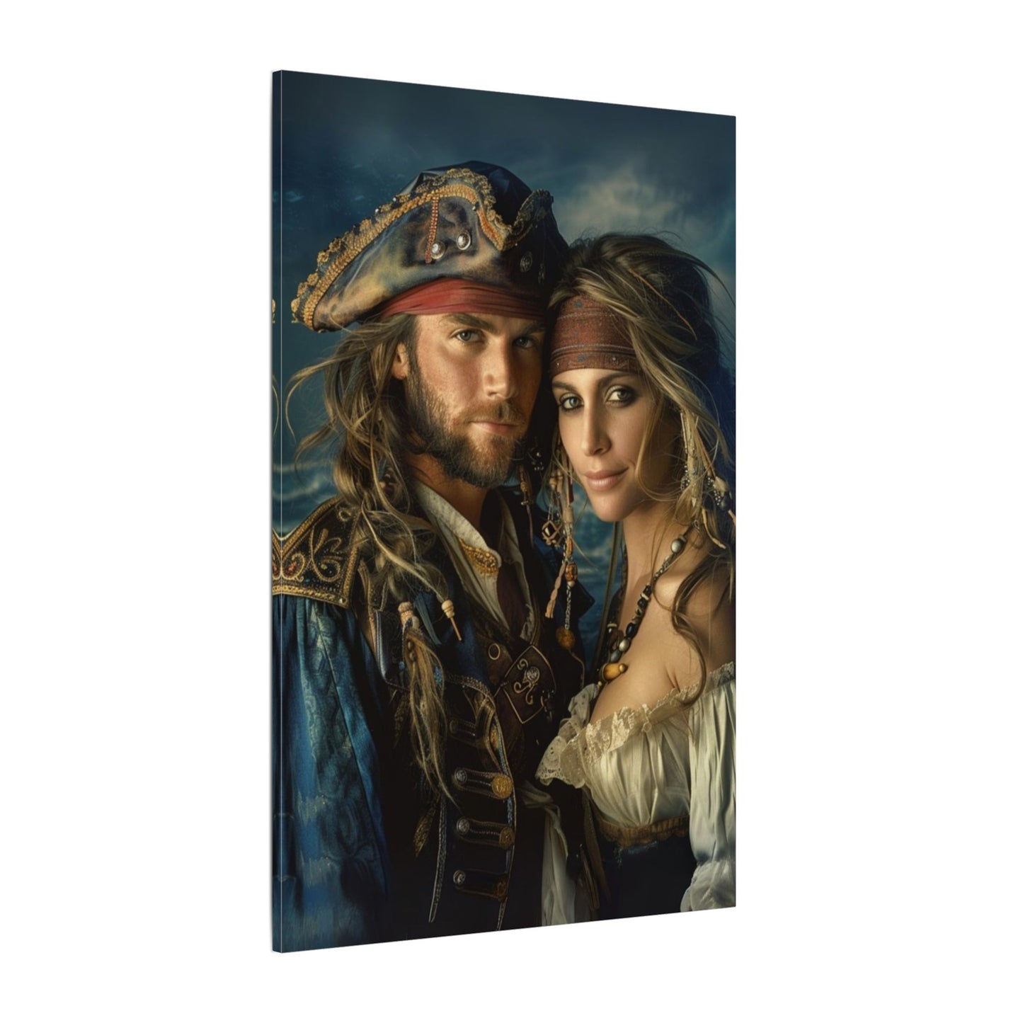 Pirate Duo | Custom Portrait with Your Photos