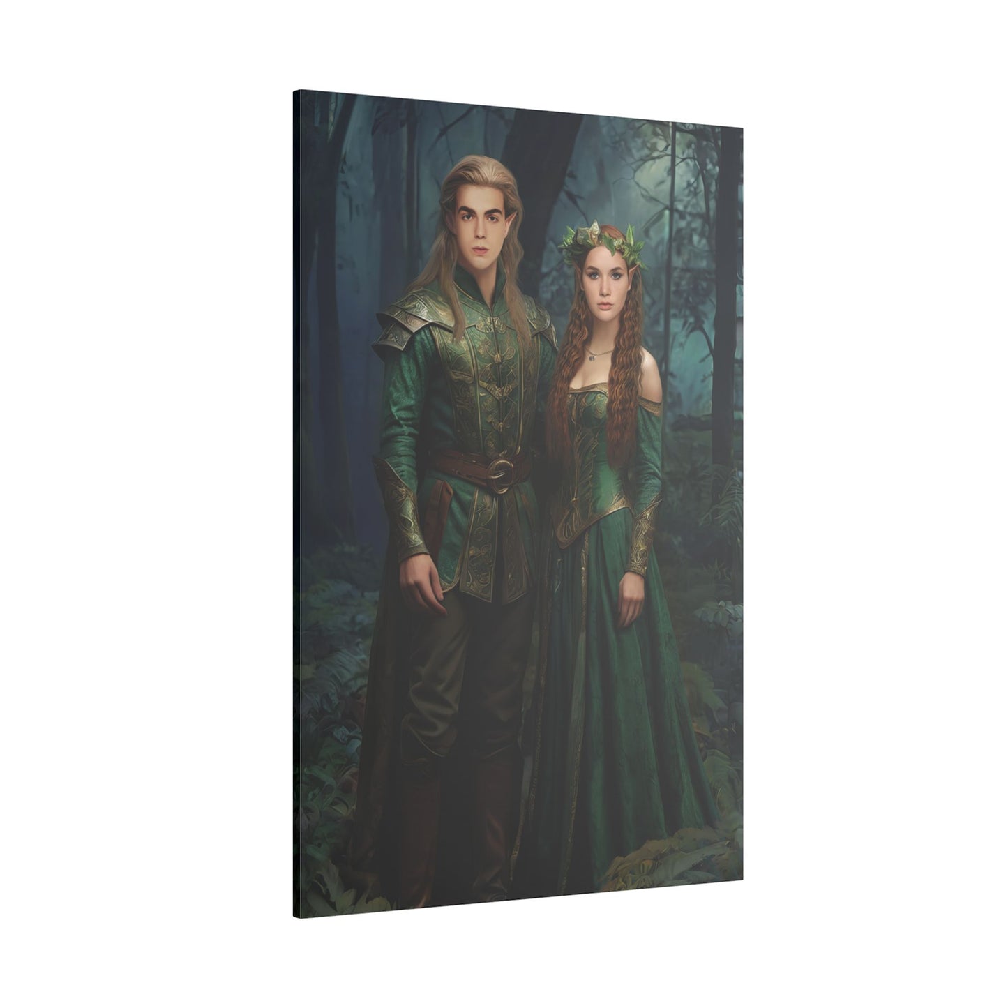 Custom Elven Couple Portrait