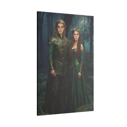 Custom Elven Couple Portrait