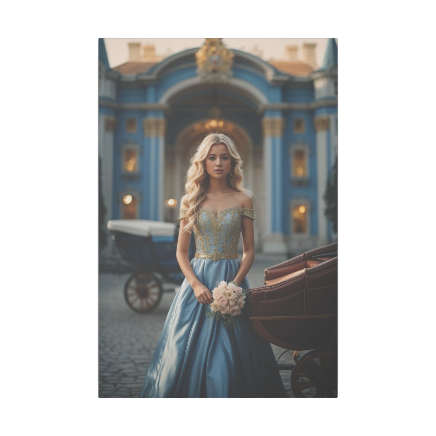 Princess Cinderella | Custom Portrait with Your Photos