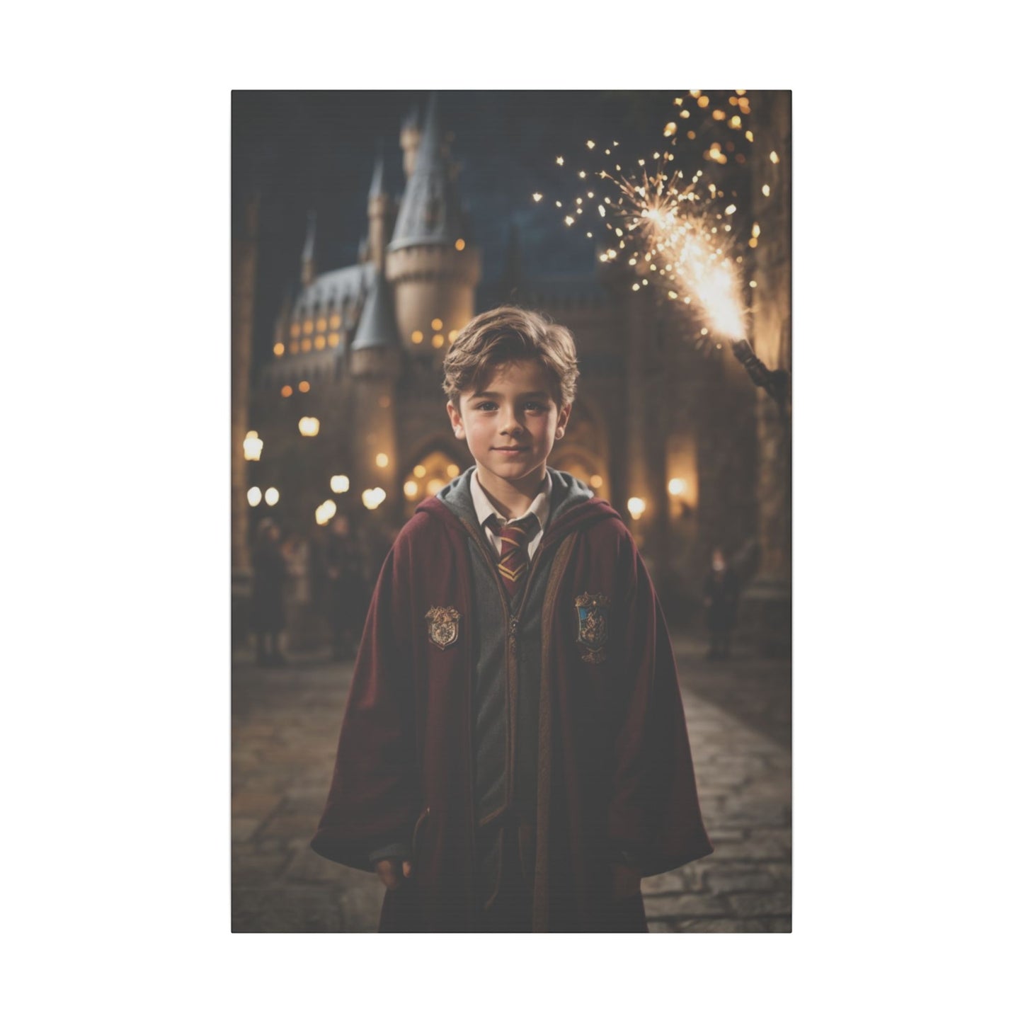 Den lille troldmand | Personligt portræt med dine fotos