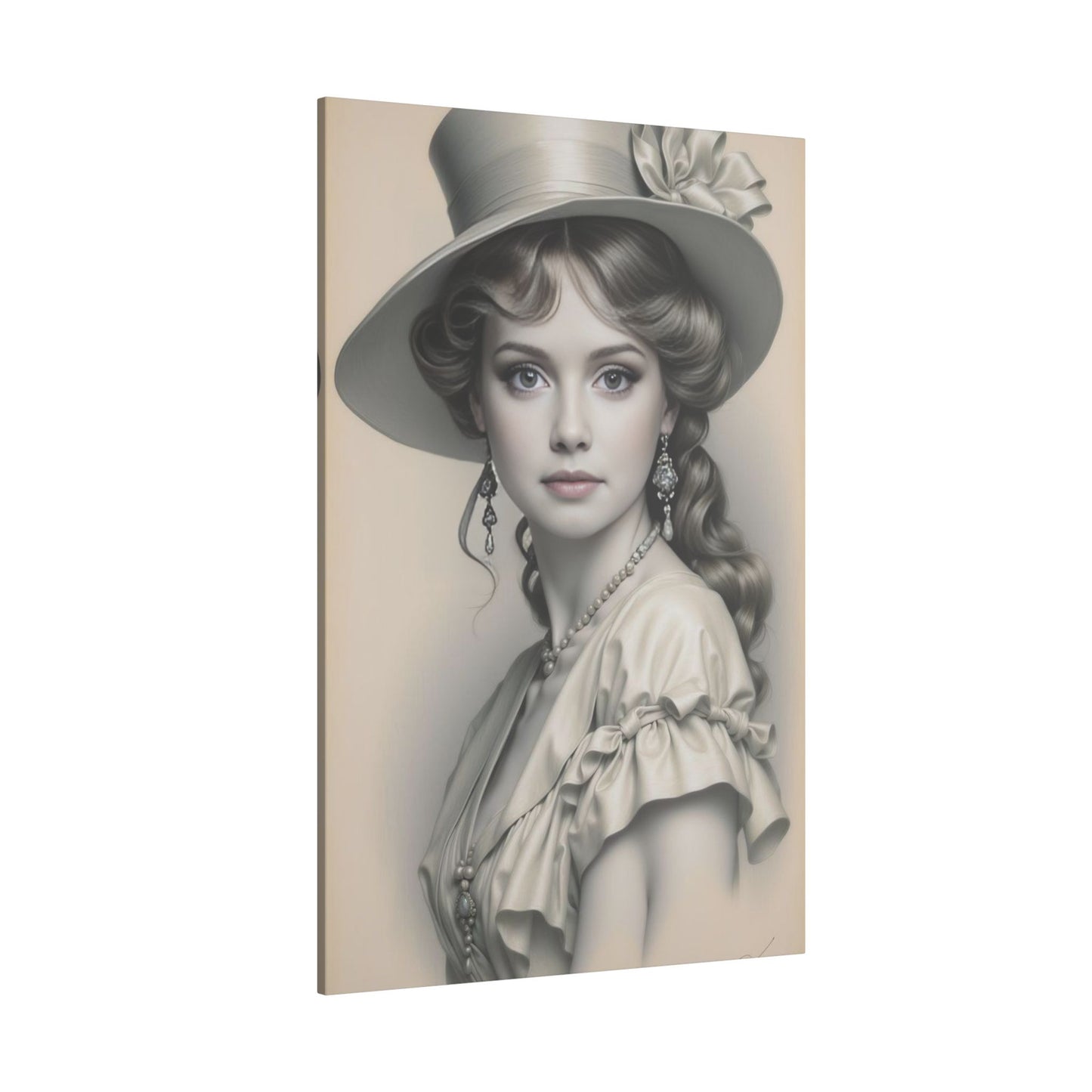 The Timeless Lady | Custom Portrait with Your Photos