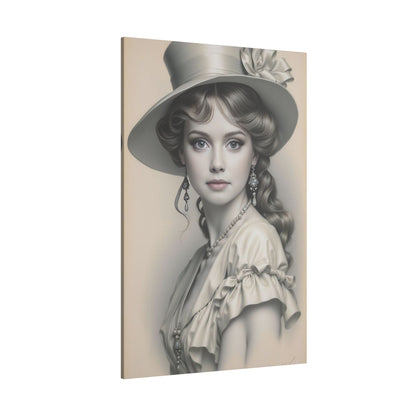 The Timeless Lady | Custom Portrait with Your Photos