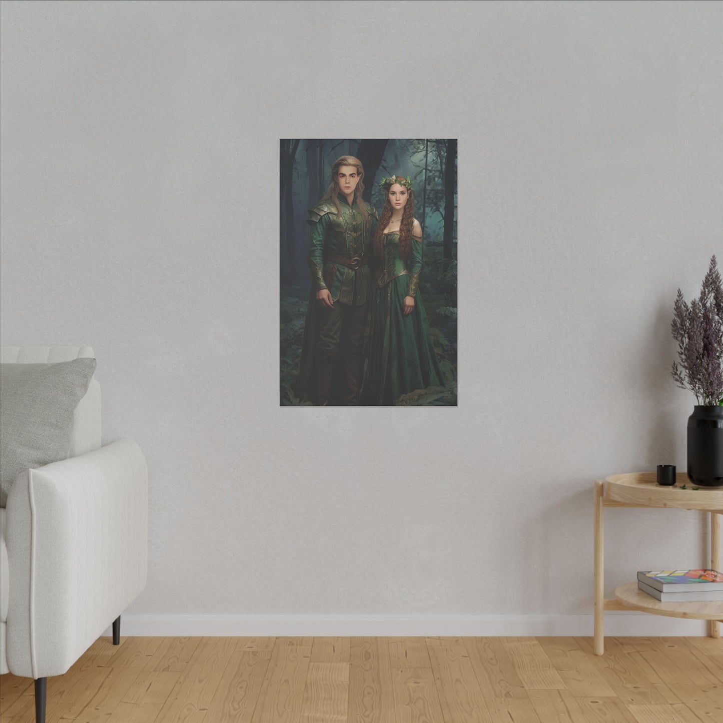 Custom Elven Couple Portrait