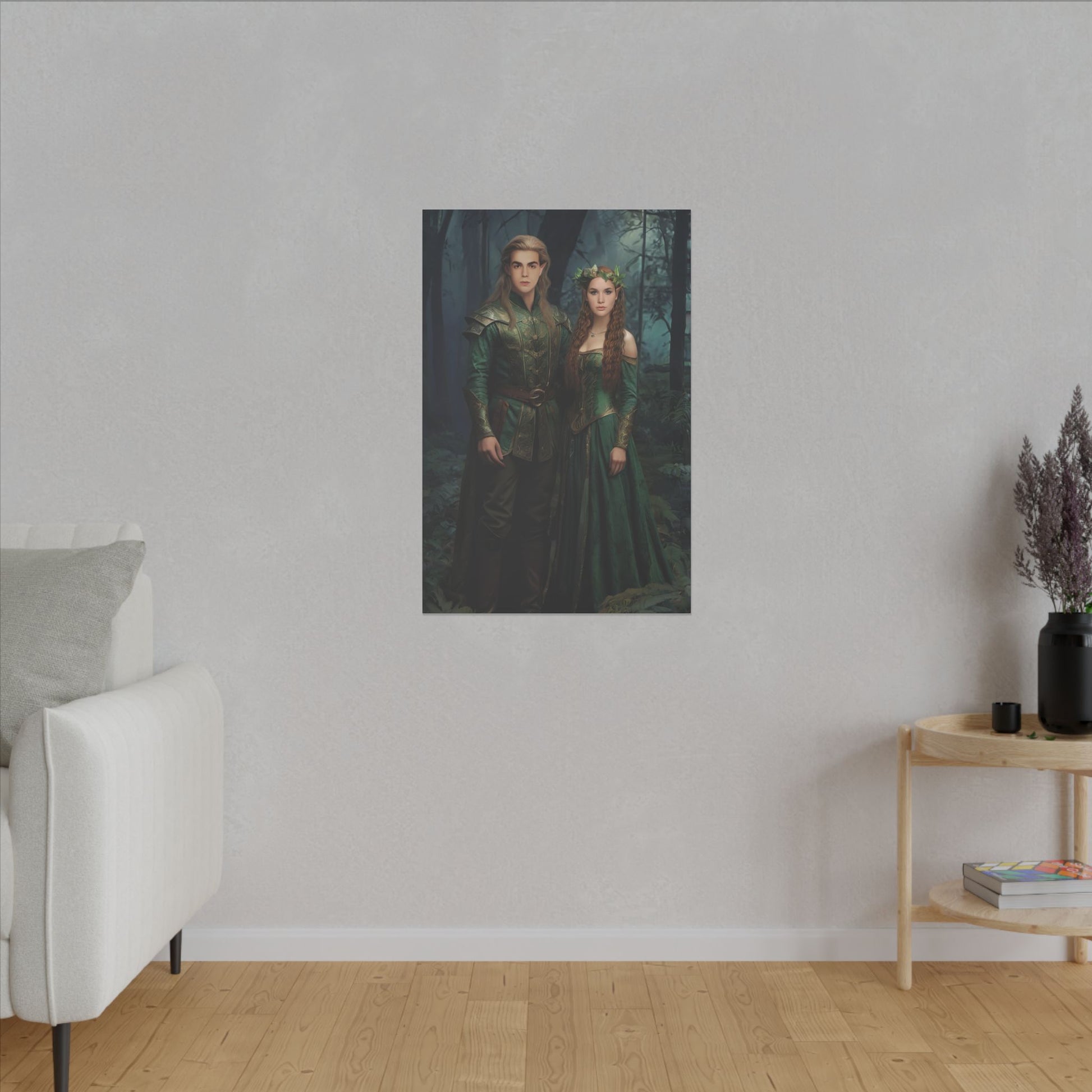 Custom Elven Couple Portrait