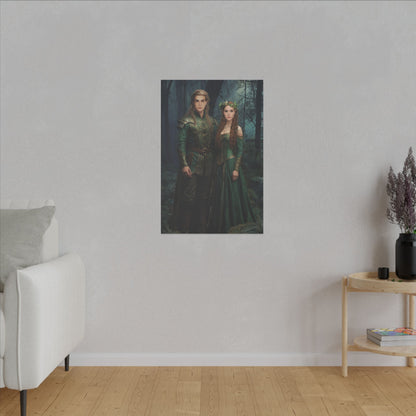 Custom Elven Couple Portrait
