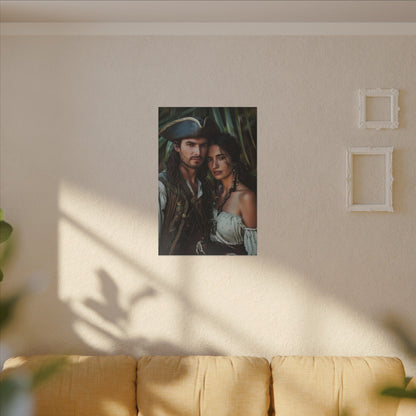 Tropical Pirates | Custom Portrait with Your Photos