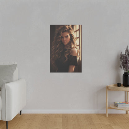 Glamorous Girl | Custom Portrait with Your Photos