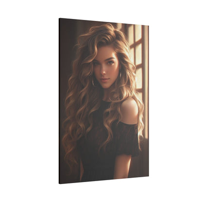 Glamorous Girl | Custom Portrait with Your Photos