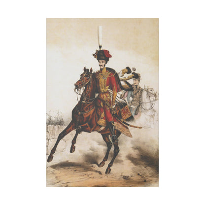 The Gallant Hussar | Custom Portrait with Your Photos