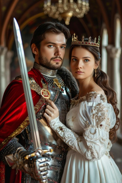 Custom portrait created from your uploaded photo, perfect personalized gift idea