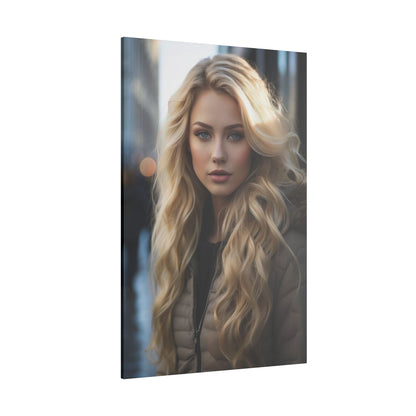 Winter Elegance | Custom Portrait with Your Photos