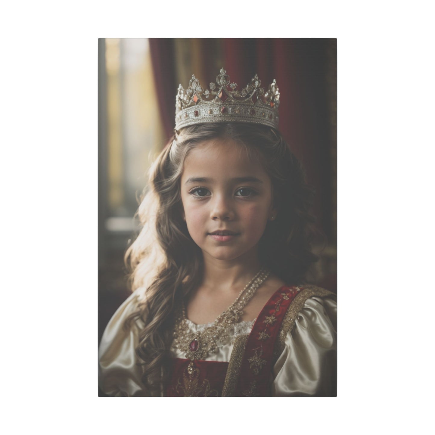 The Little Princess | Custom Portrait with Your Photos