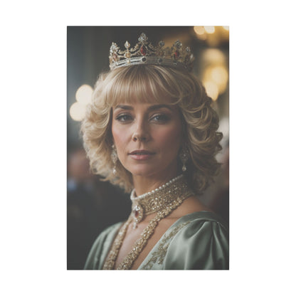 Regal Queen | Custom Portrait with Your Photos