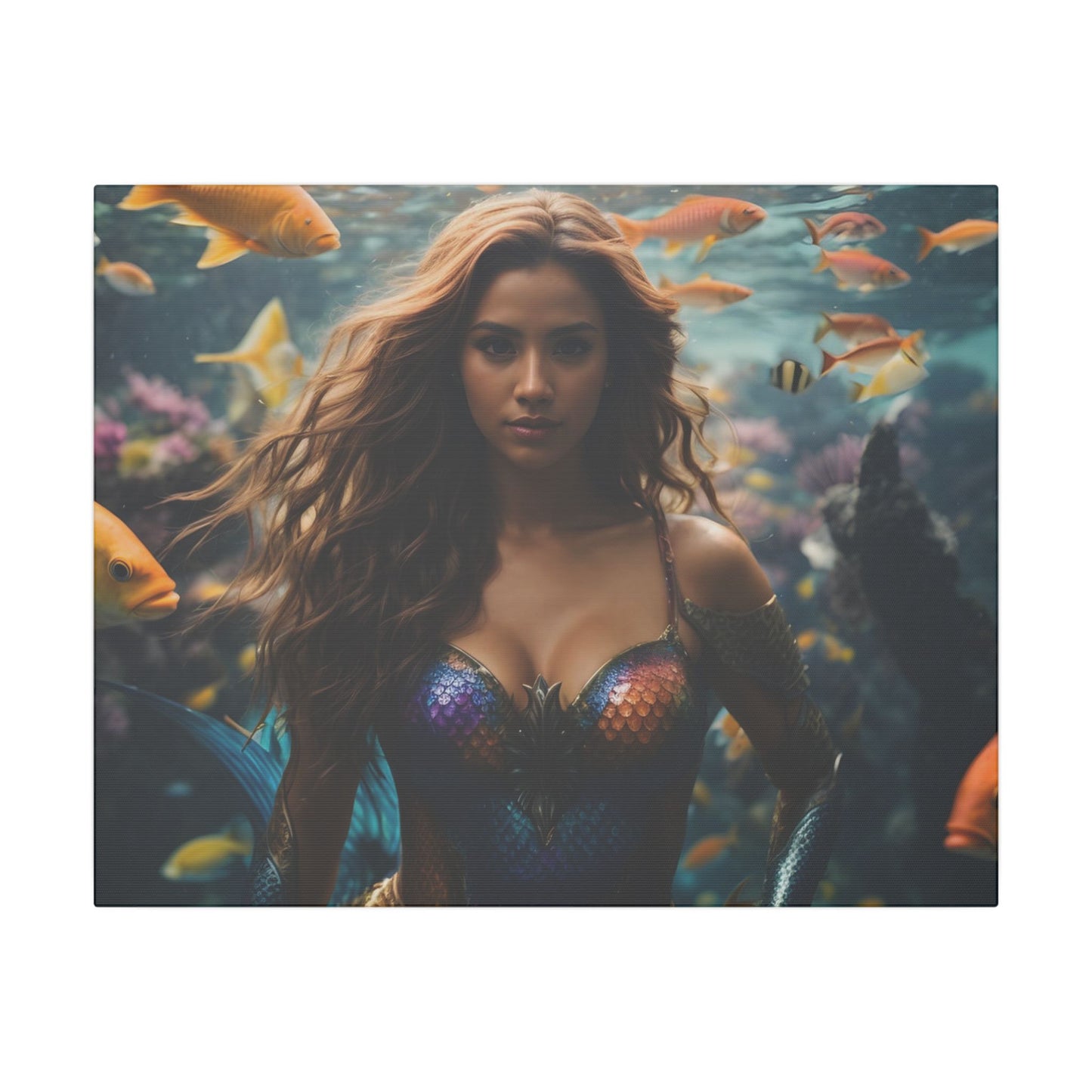 Aqua Majesty | Brugerdefineret portræt med dine fotos