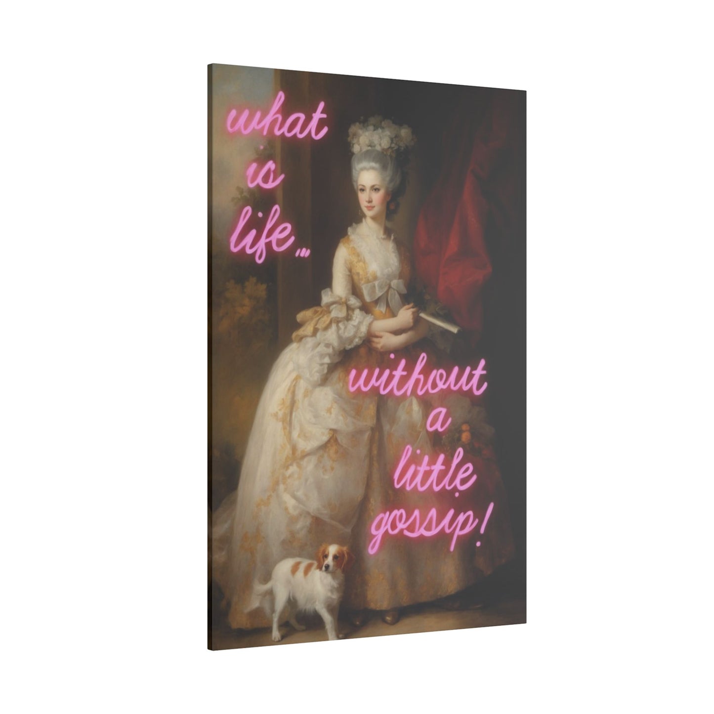 Royal Gossip | Custom Portrait with Your Photos