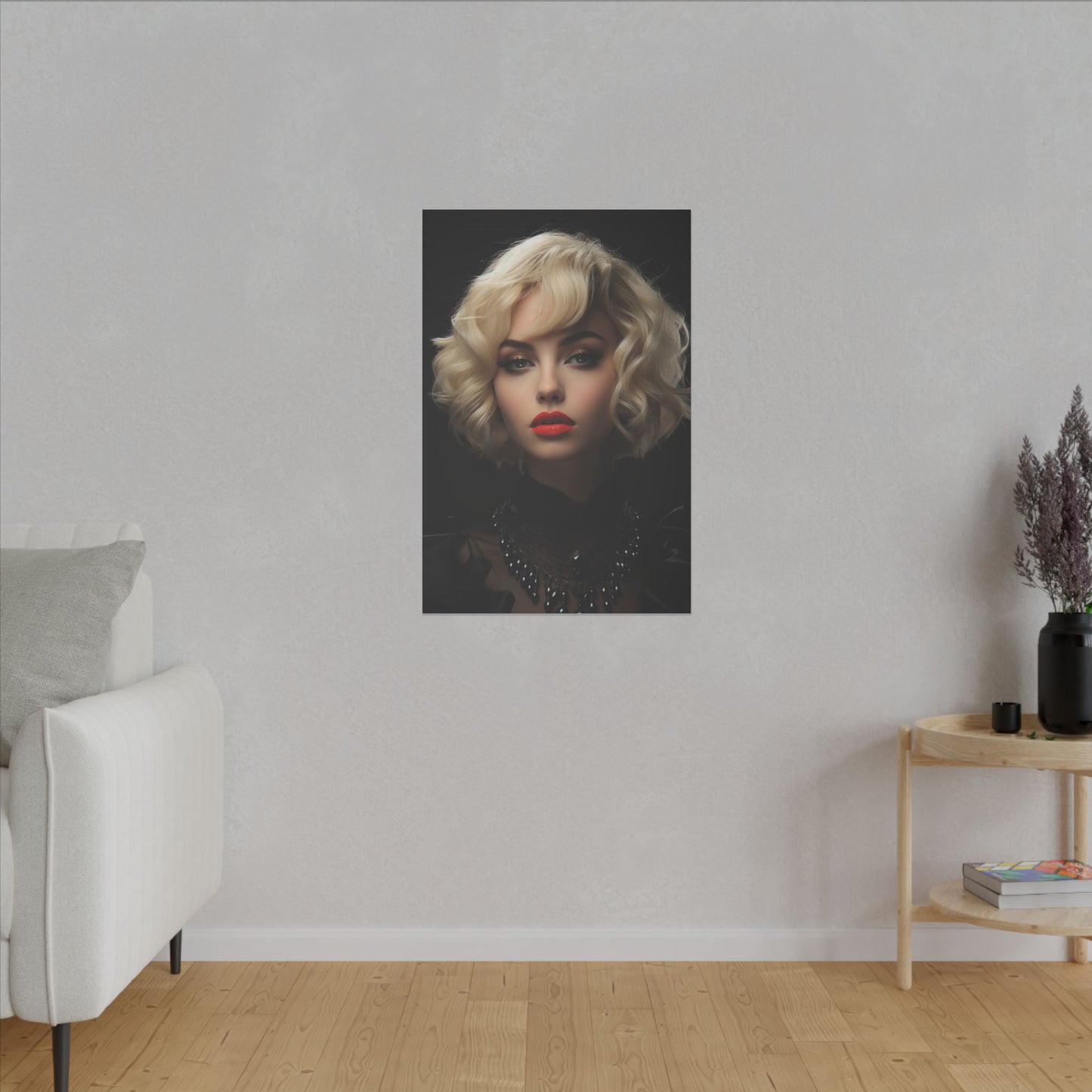 Tidløs elegance | Brugerdefineret portræt med dine fotos