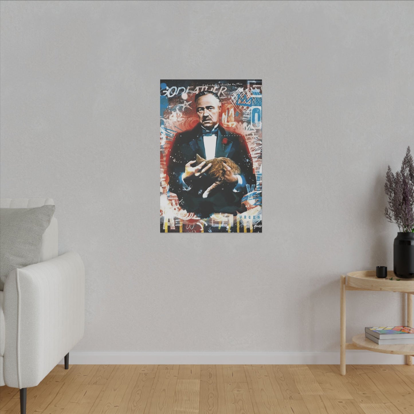 Mafia Boss Portrait | Custom Portrait with Your Photos