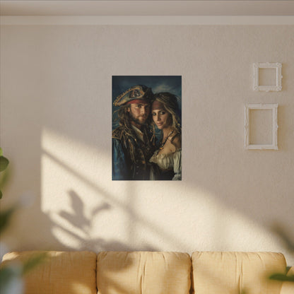 Pirate Duo | Custom Portrait with Your Photos