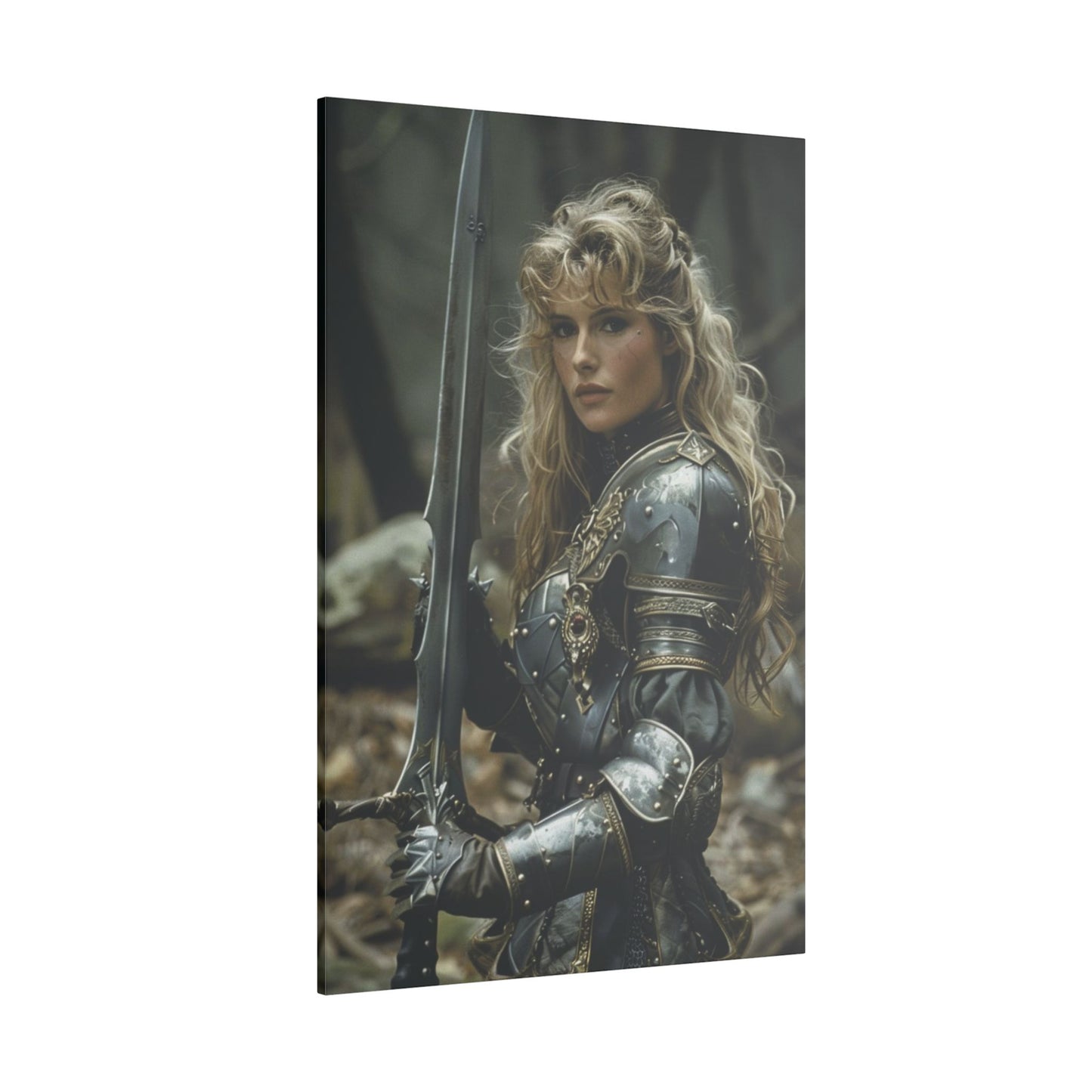 Vild kriger | Brugerdefineret portræt med dine fotos