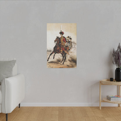 The Gallant Hussar | Custom Portrait with Your Photos