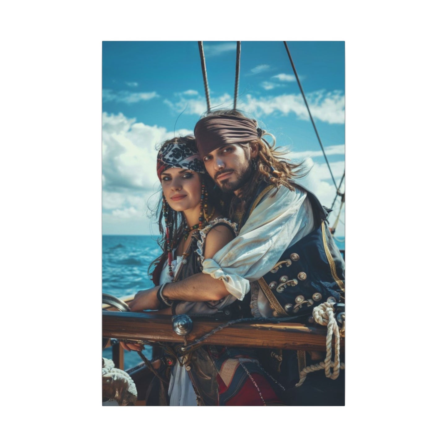 Piratenpartner | Individuelles Portrait mit Ihren Fotos