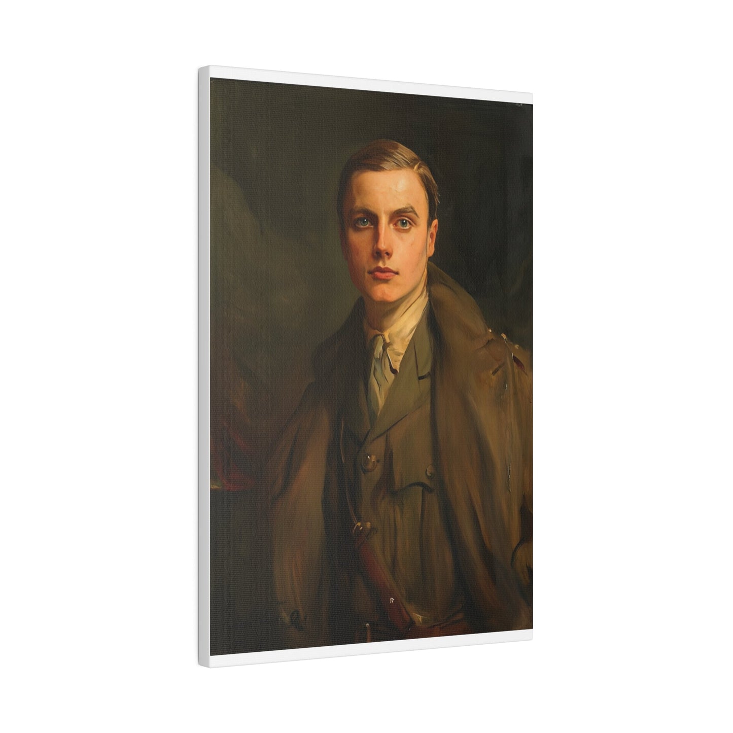 Vintage Offizier | Individuelles Portrait mit Ihren Fotos