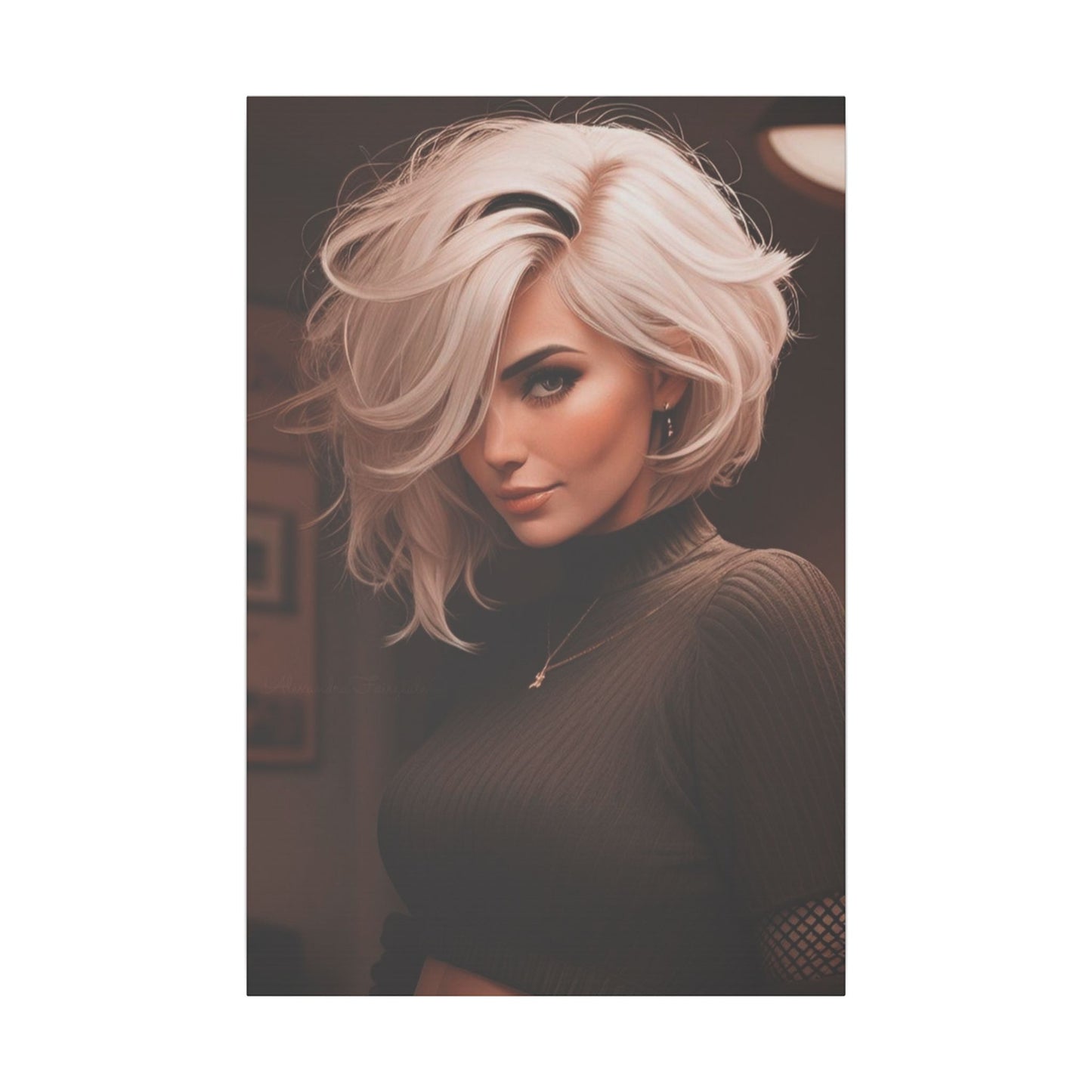 Gorgeous Girl | Custom Portrait with Your Photos