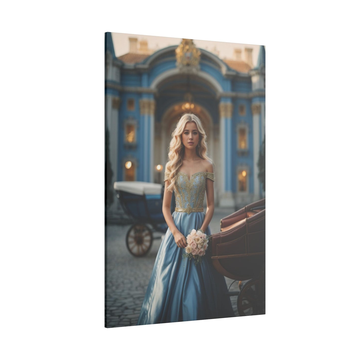 Princess Cinderella | Custom Portrait with Your Photos