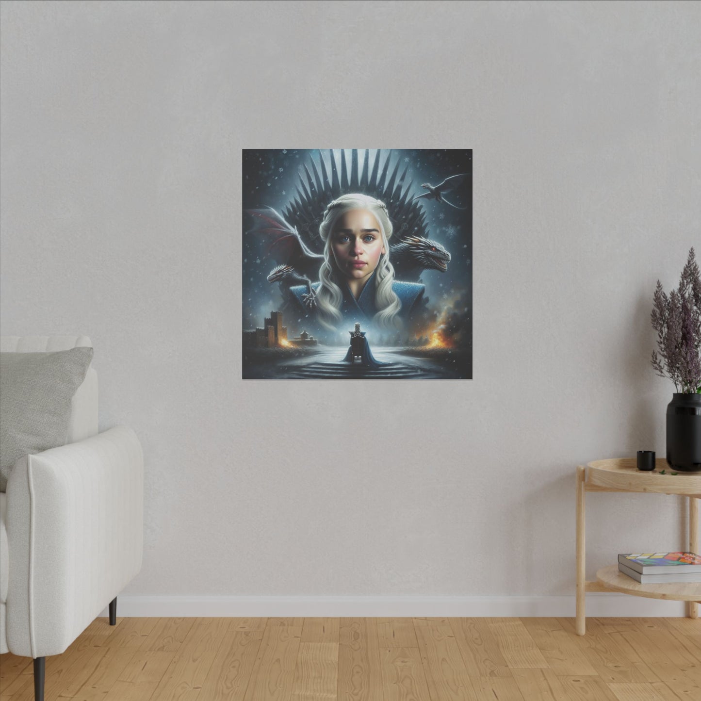 Dragon Queen Legacy | Custom Portrait with Your Photos