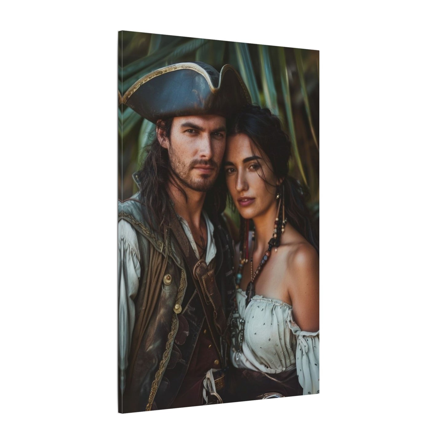 Tropical Pirates | Custom Portrait with Your Photos