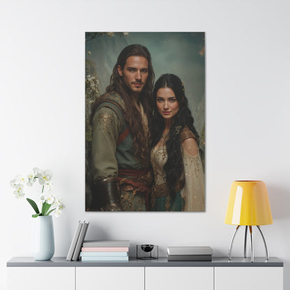 Epic Fantasy Love | Custom Portrait with Your Photos
