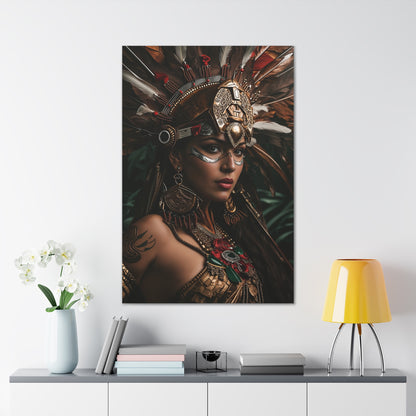 Ancient Warrior Queen | Custom Portrait with Your Photos