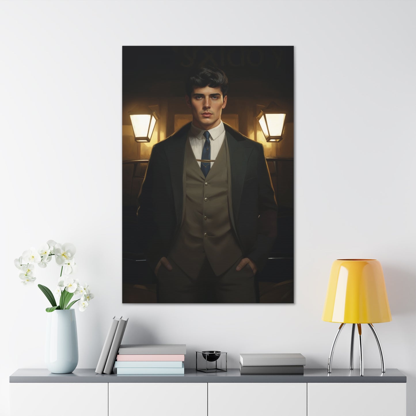 Shelby-inspirierte Kunst | Individuelles Portrait mit Ihren Fotos