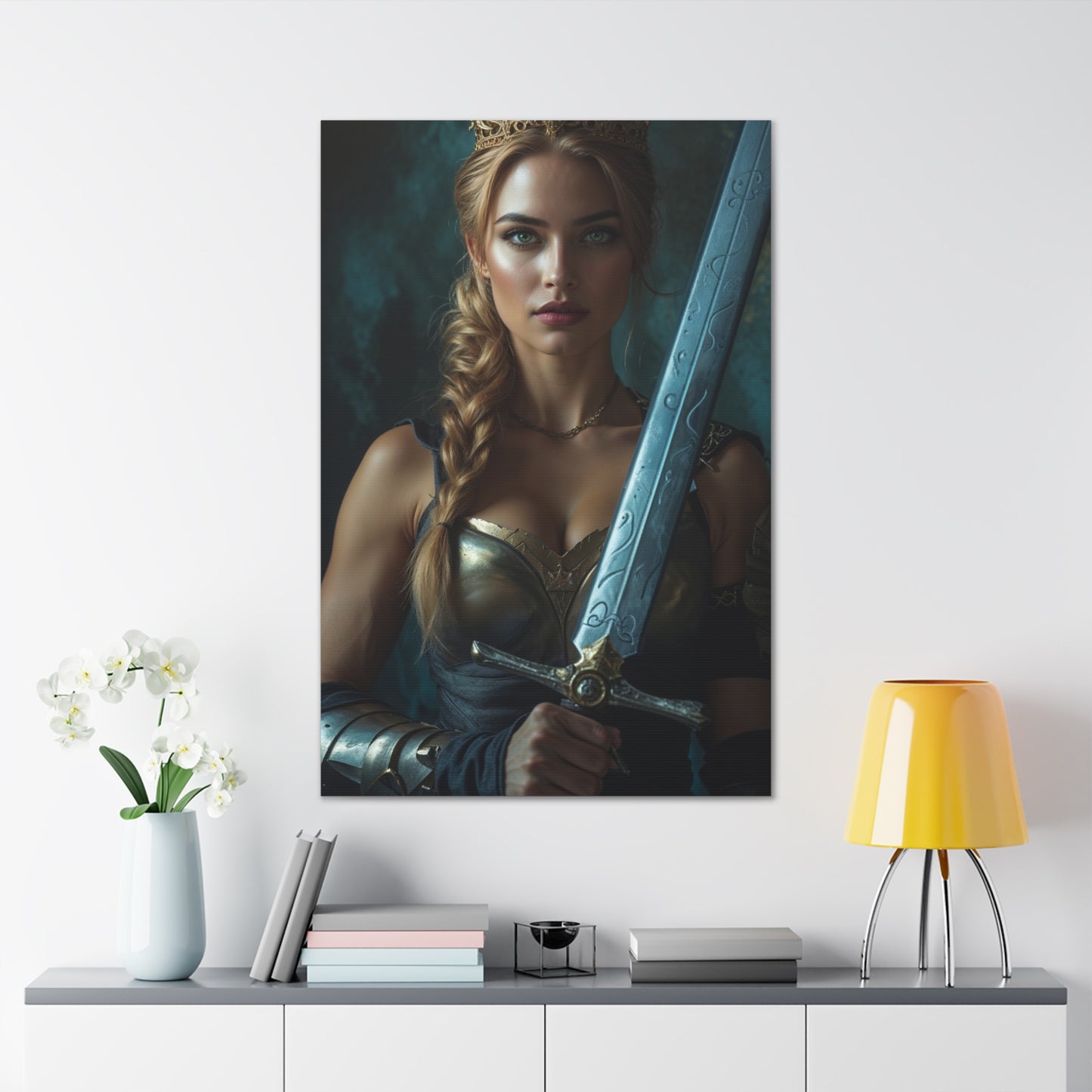 Warrior Queen | Custom Portrait with Your Photos