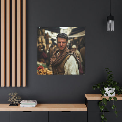 The Merchant of the Market | Custom Portrait with Your Photos