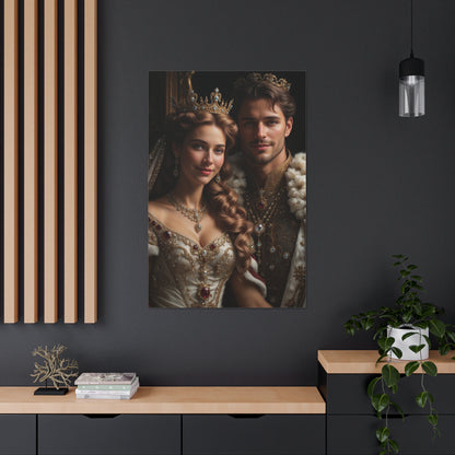 Royal Romance Portrait | Custom Portrait with Your Photos