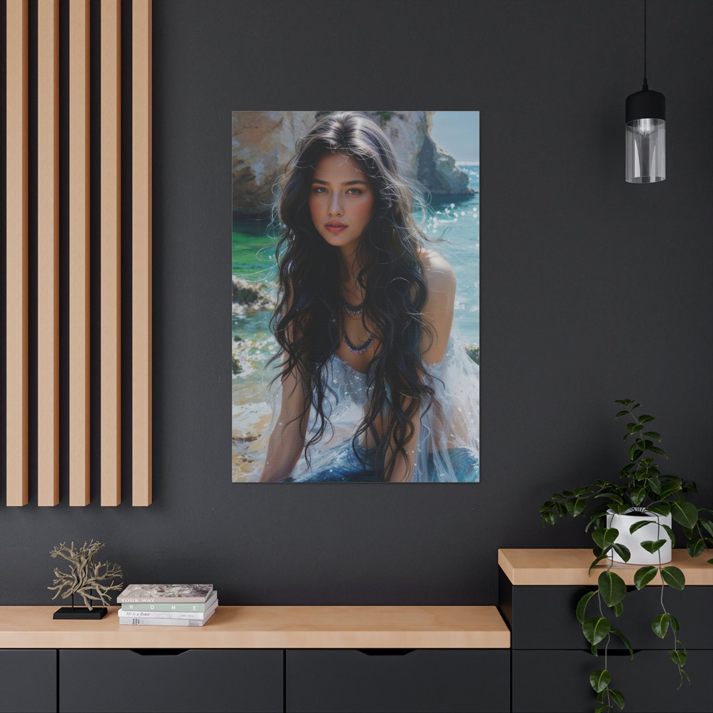 Mystic Mermaid Portrait | Custom Portrait with Your Photos