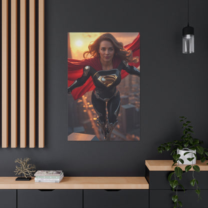 Skybound Hero Portrait | Custom Portrait with Your Photos