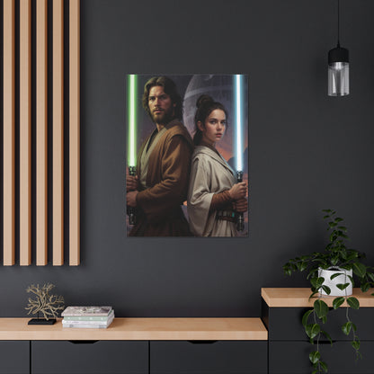 Galactic Knights Saga | Custom Portrait with Your Photos