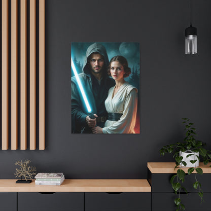 Force-Bound Couple | Custom Portrait with Your Photos