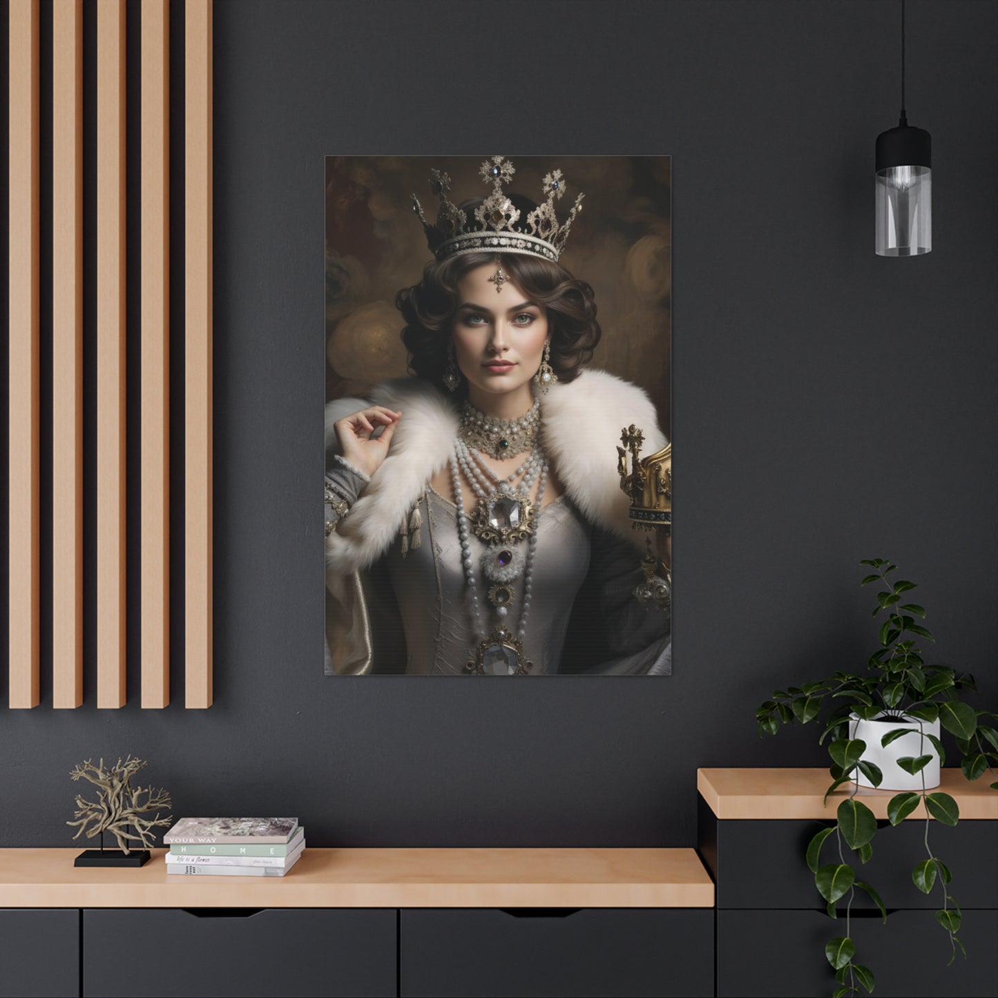 Regal Majesty | Custom Portrait with Your Photos