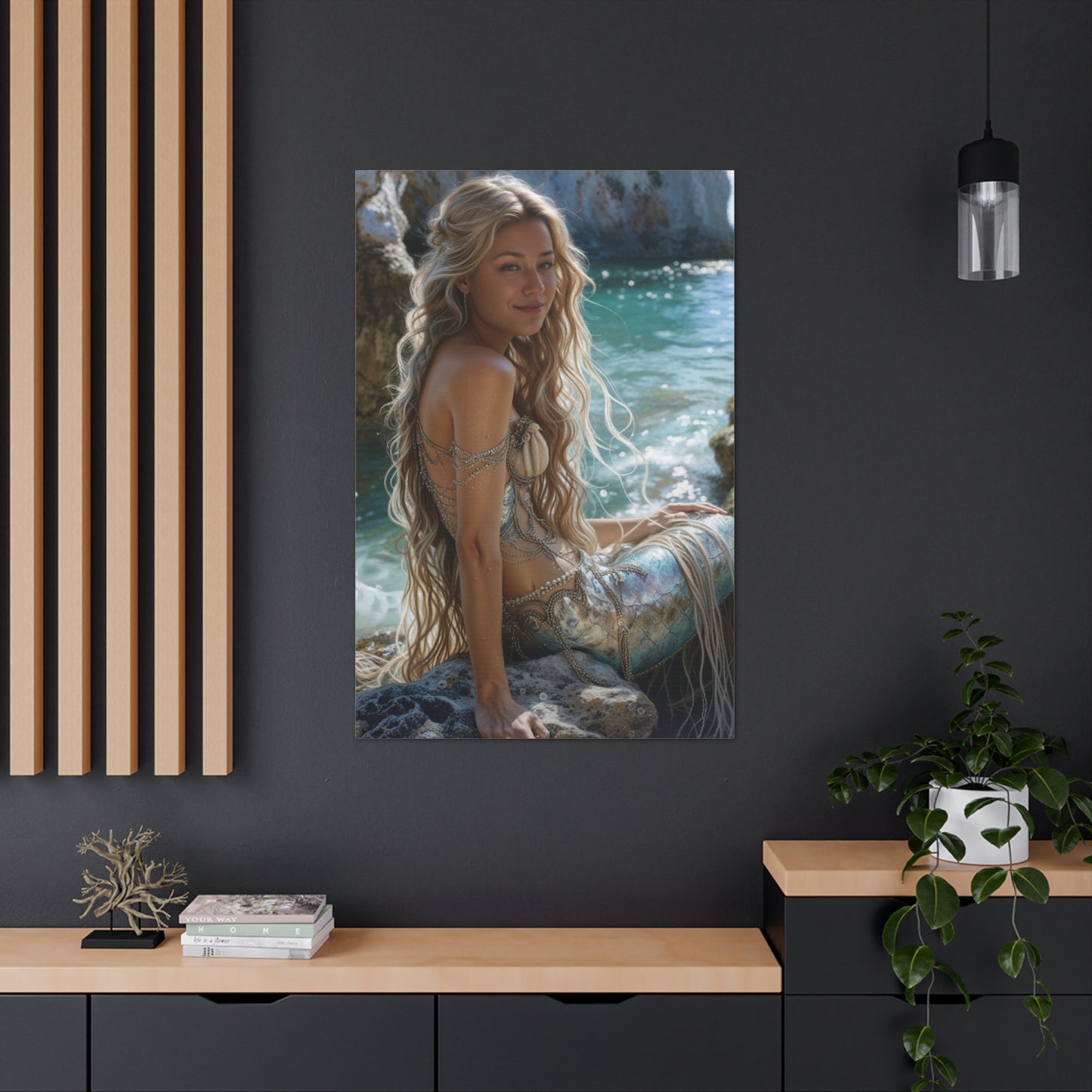 Enchanted Mermaid Portrait | Custom Portrait with Your Photos