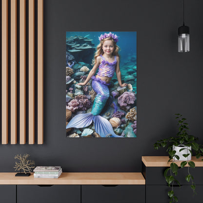 Little Mermaid Fantasy | Custom Portrait with Your Photos
