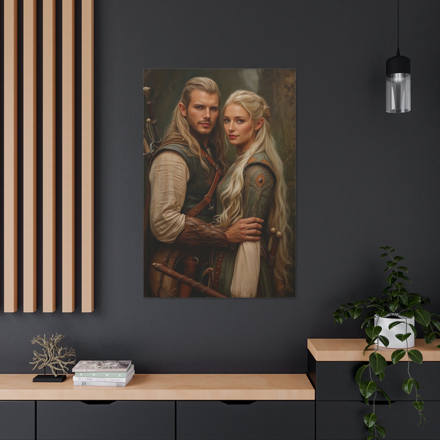 Ethereal Fantasy Love | Custom Portrait with Your Photos