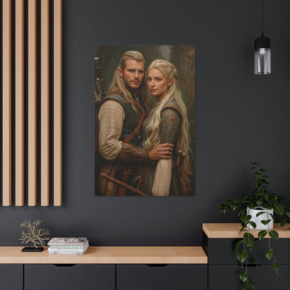 Ethereal Fantasy Love | Custom Portrait with Your Photos